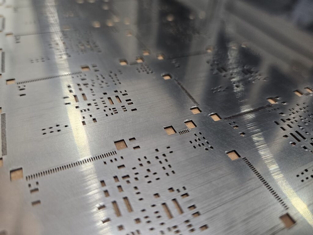 szablon do nakładania pasty